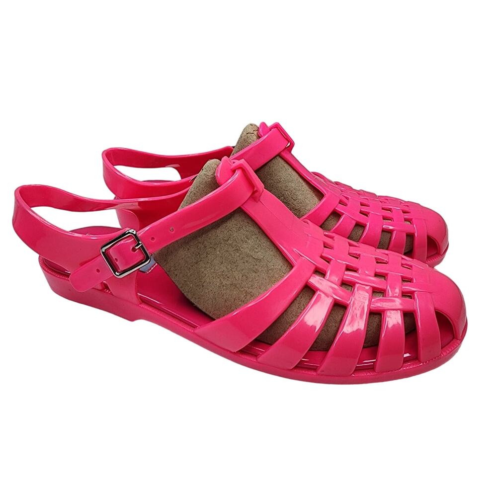 Jeffrey Campbell Maryjane Jelly Sandals Pink Size 9